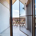 Alpin Penthouse 2 Bedroom With Fireplace And Mountain View Lägenhet Bansko