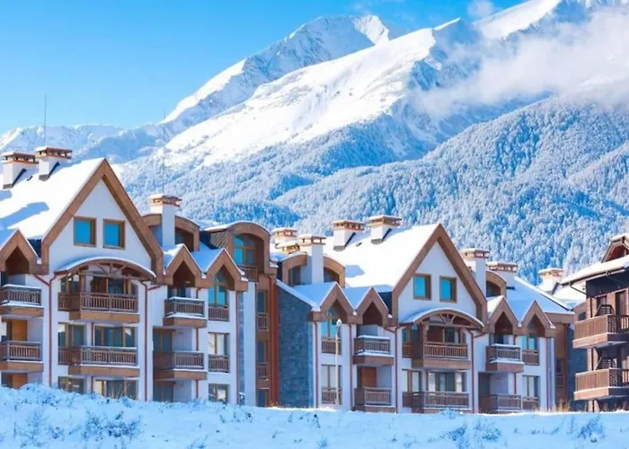 Alpin Penthouse 2 Bedroom With Fireplace And Mountain View * Bansko