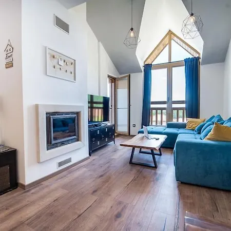 Daire Alpin Penthouse 2 Bedroom With Fireplace And Mountain View *