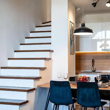 アパート Alpin Penthouse 2 Bedroom With Fireplace And Mountain View