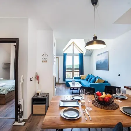 Alpin Penthouse 2 Bedroom With Fireplace And Mountain View バンスコ