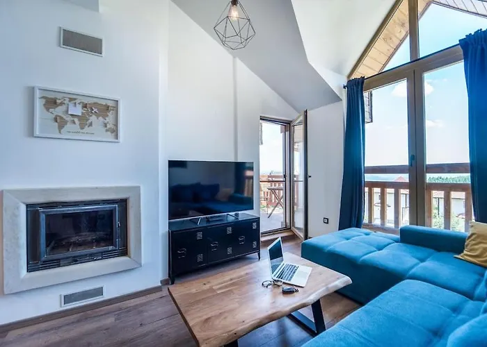 Alpin Penthouse 2 Bedroom With Fireplace And Mountain View