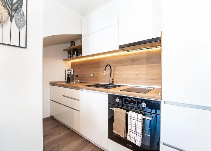 아파트 Alpin Penthouse 2 Bedroom With Fireplace And Mountain View